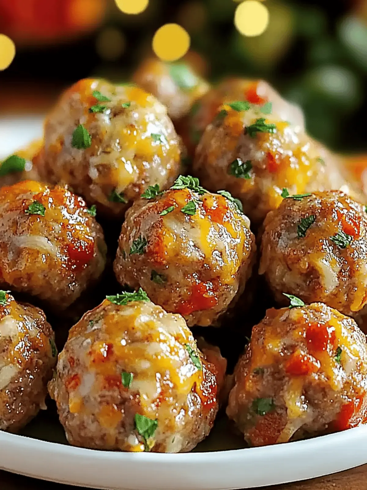 Rotel Sausage Balls