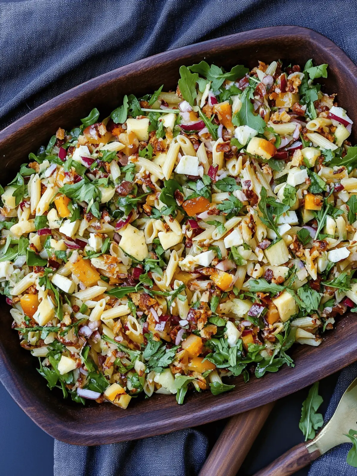 Chopped Fall Pasta Salad