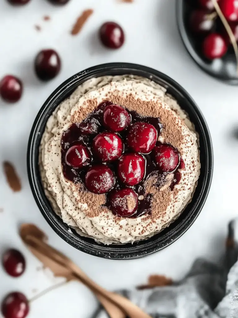 Cherry Amaretto Tiramisu
