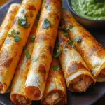 Crunchy Oven-Baked Chicken Taquitos That Steal the Show 6 Crunchy Oven-Baked Chicken Taquitos