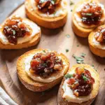 Bourbon Bacon Jam Crostini