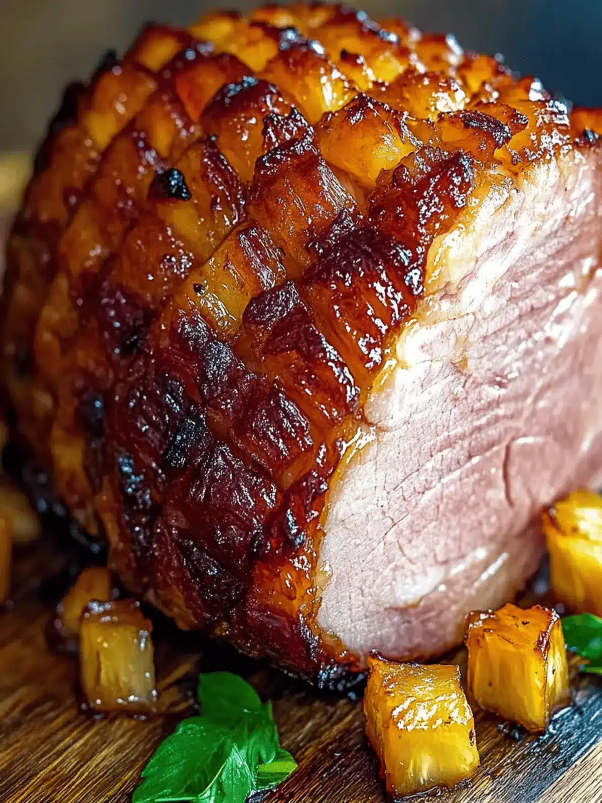 Brown Sugar Pineapple Ham Bake