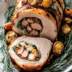 Christmas Stuffed Pork Roast