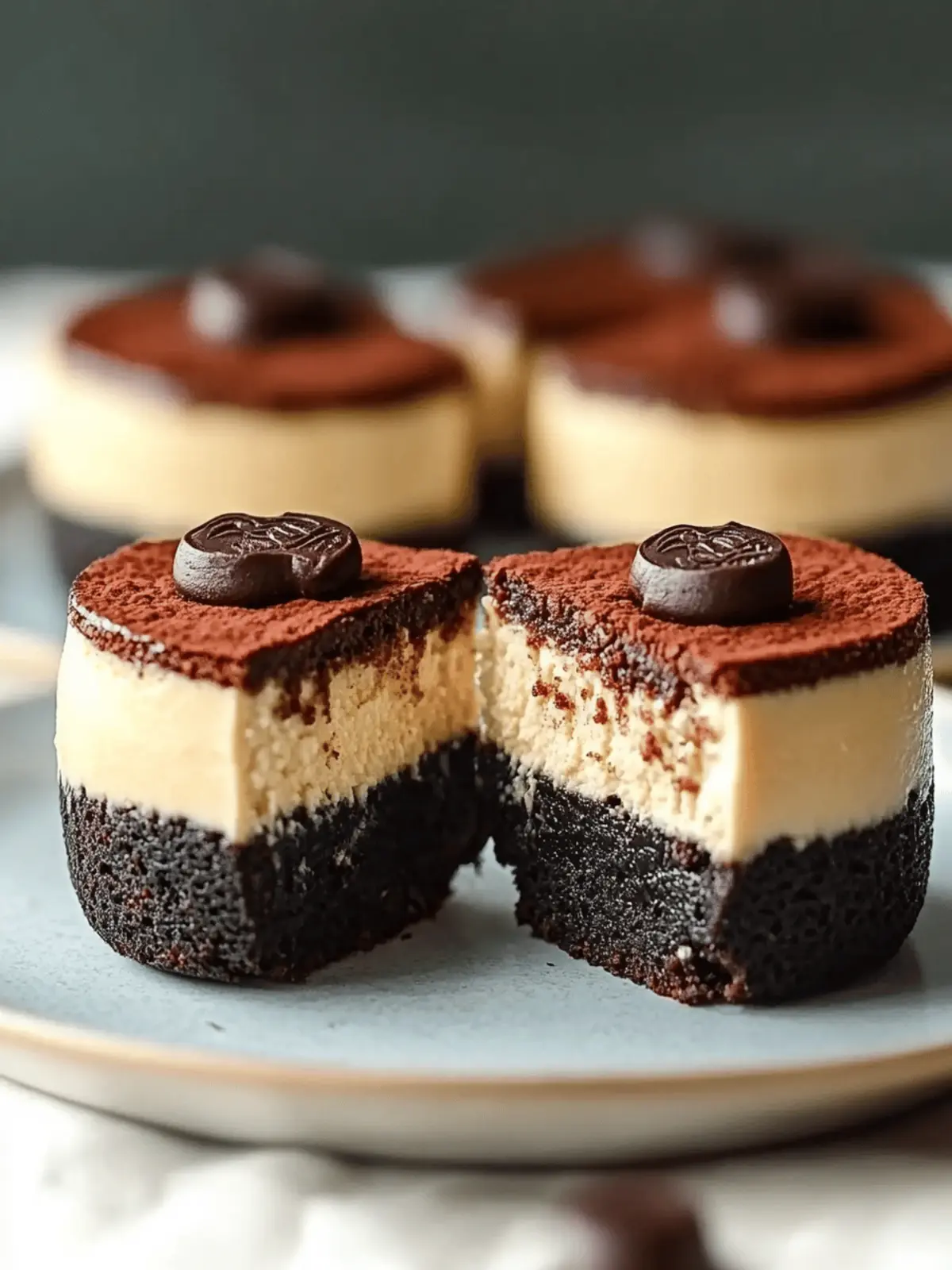 Brownie Bottom Mini Cheesecakes: Your New Favorite Indulgence 3 Brownie Bottom Mini Cheesecakes