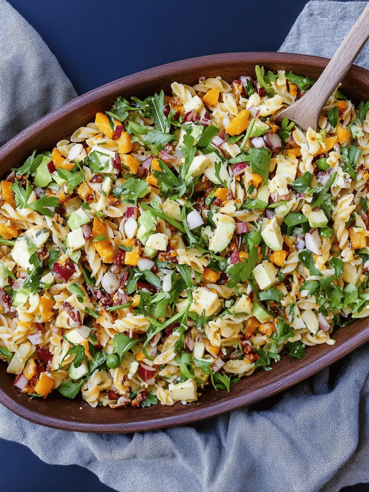 Chopped Fall Pasta Salad