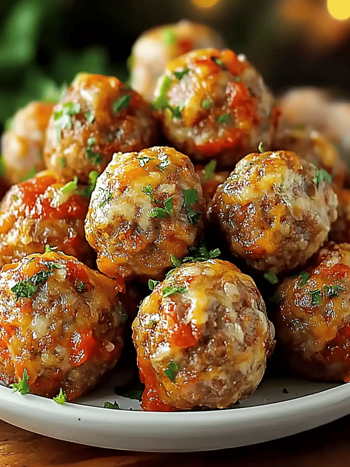 Rotel Sausage Balls