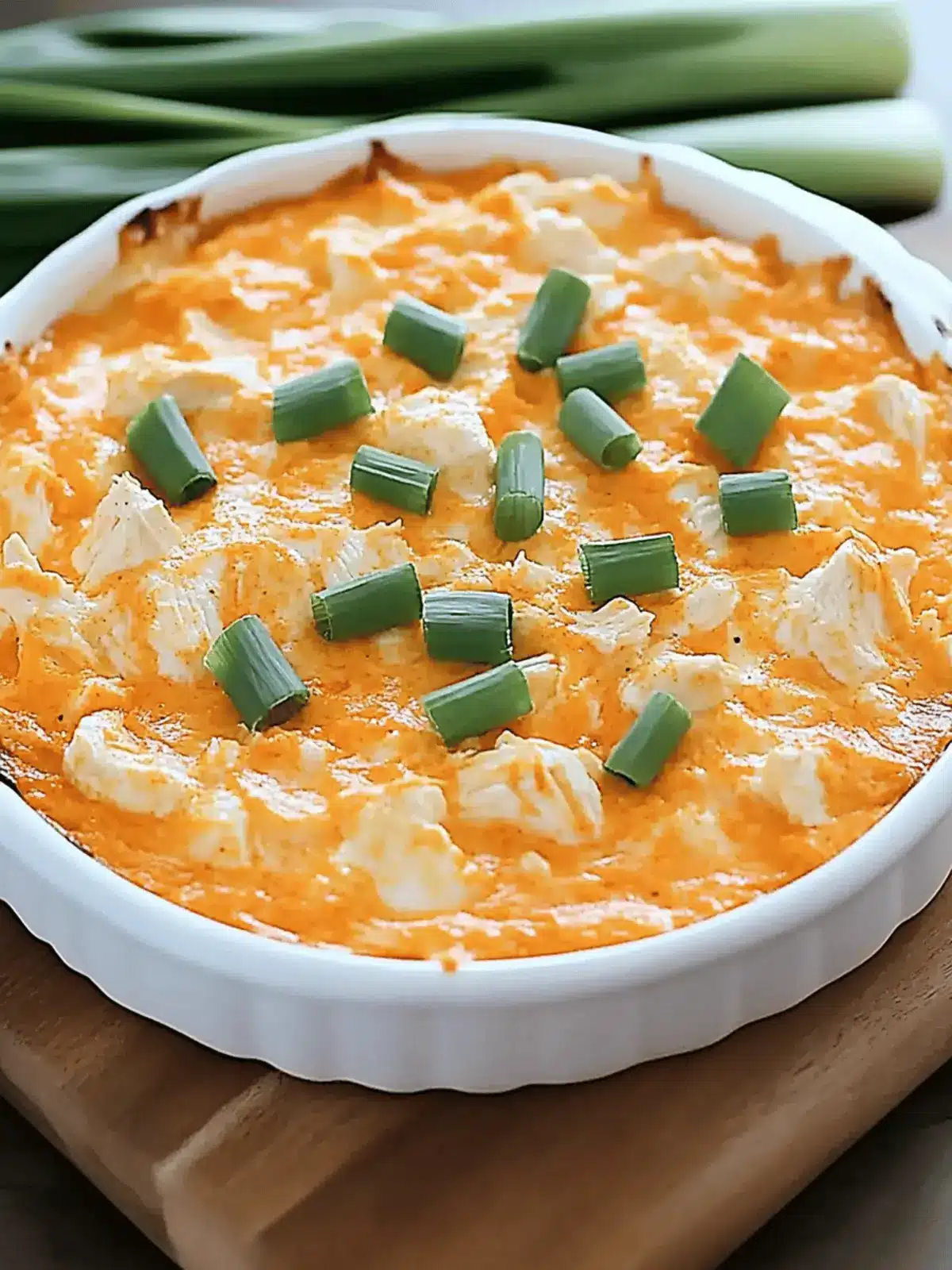 Healthy Buffalo Chicken Dip