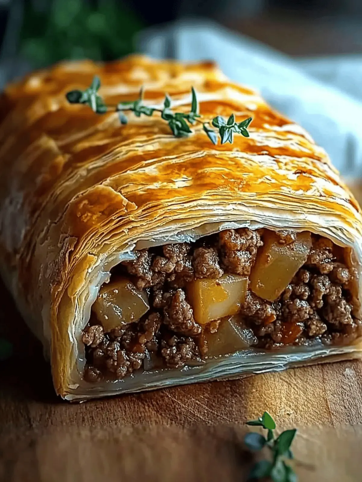 Ground Beef Wellington