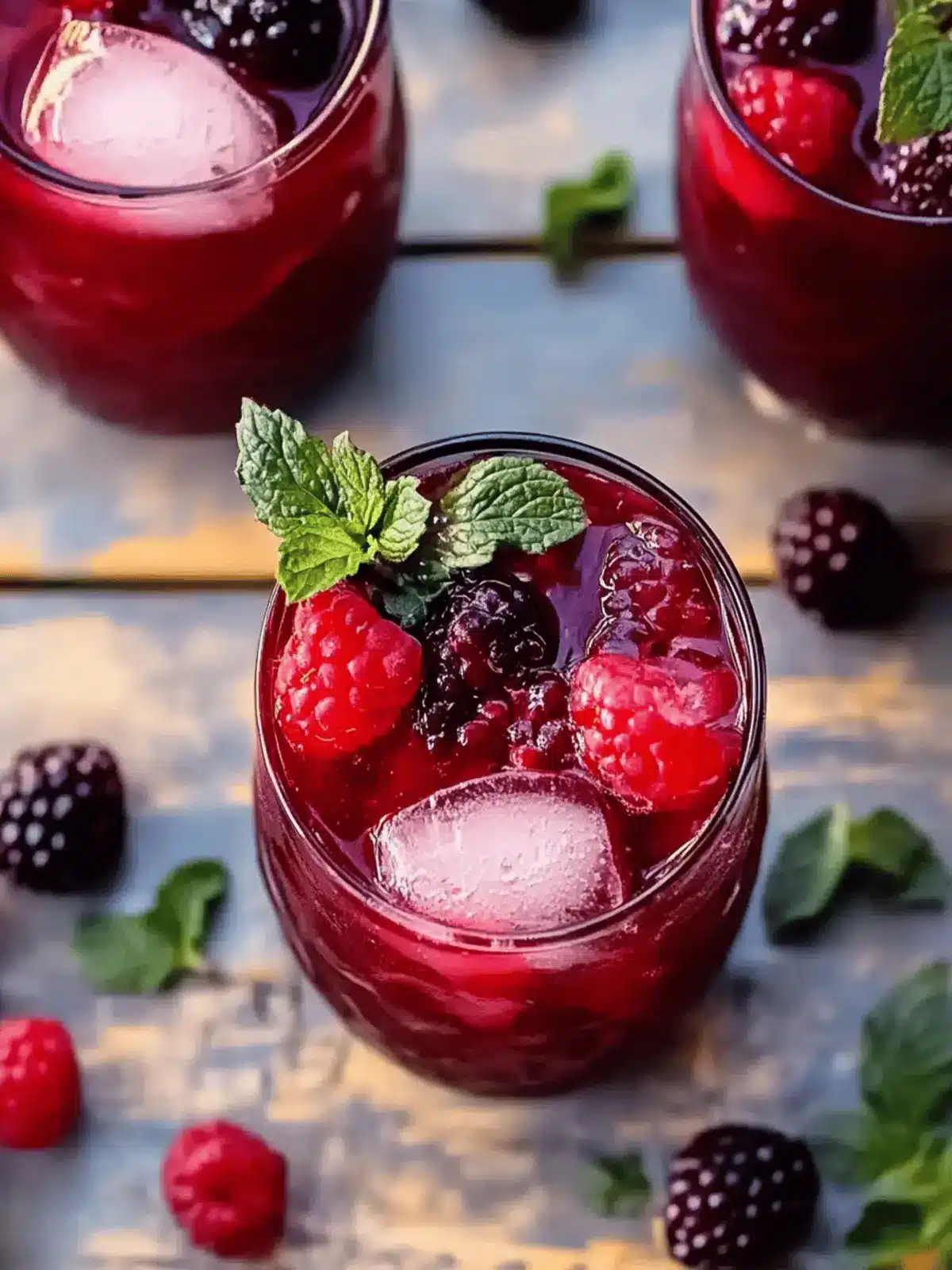 Rum Berry Cocktail