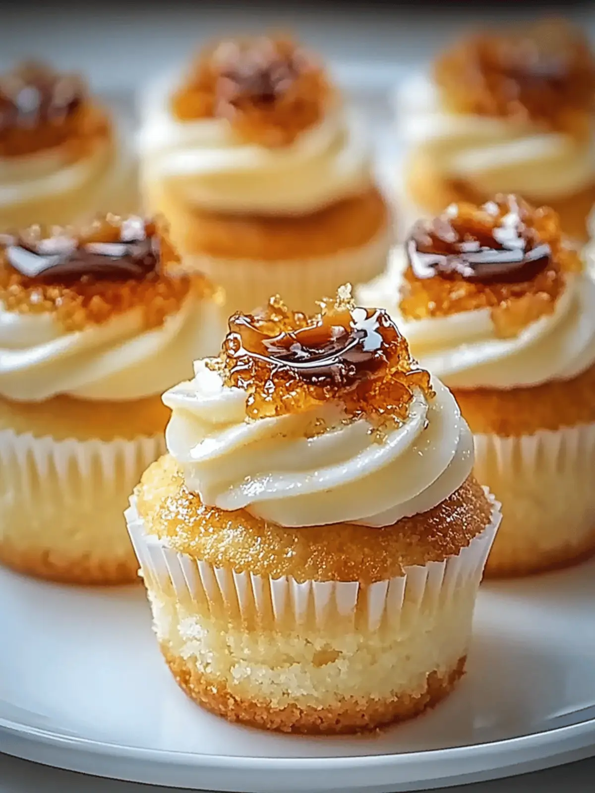 Decadent Vanilla Bean Creme Brulee Cheesecake Cupcakes Revealed 5 Vanilla Bean Creme Brulee Cheesecake Cupcakes