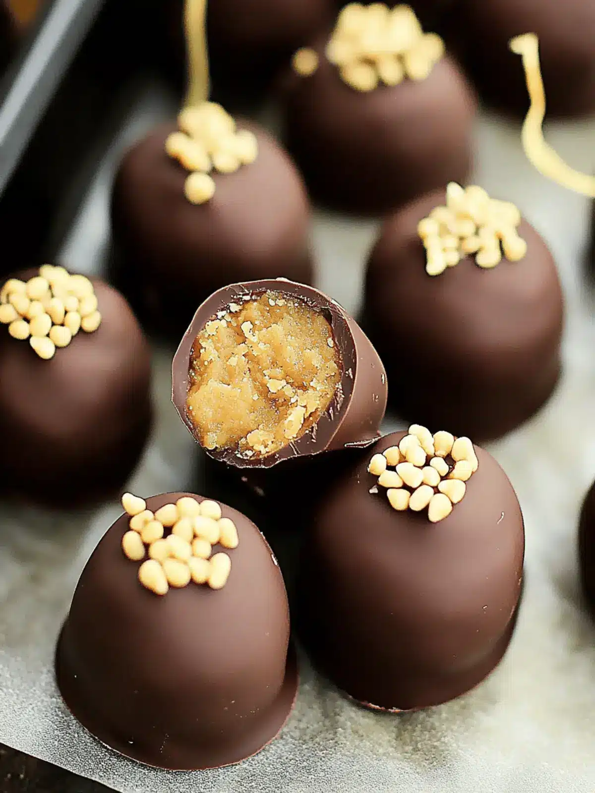Peanut Butter Chocolate Acorn Truffles: Fall's No-Bake Delight 5 Peanut Butter Chocolate Acorn Truffles