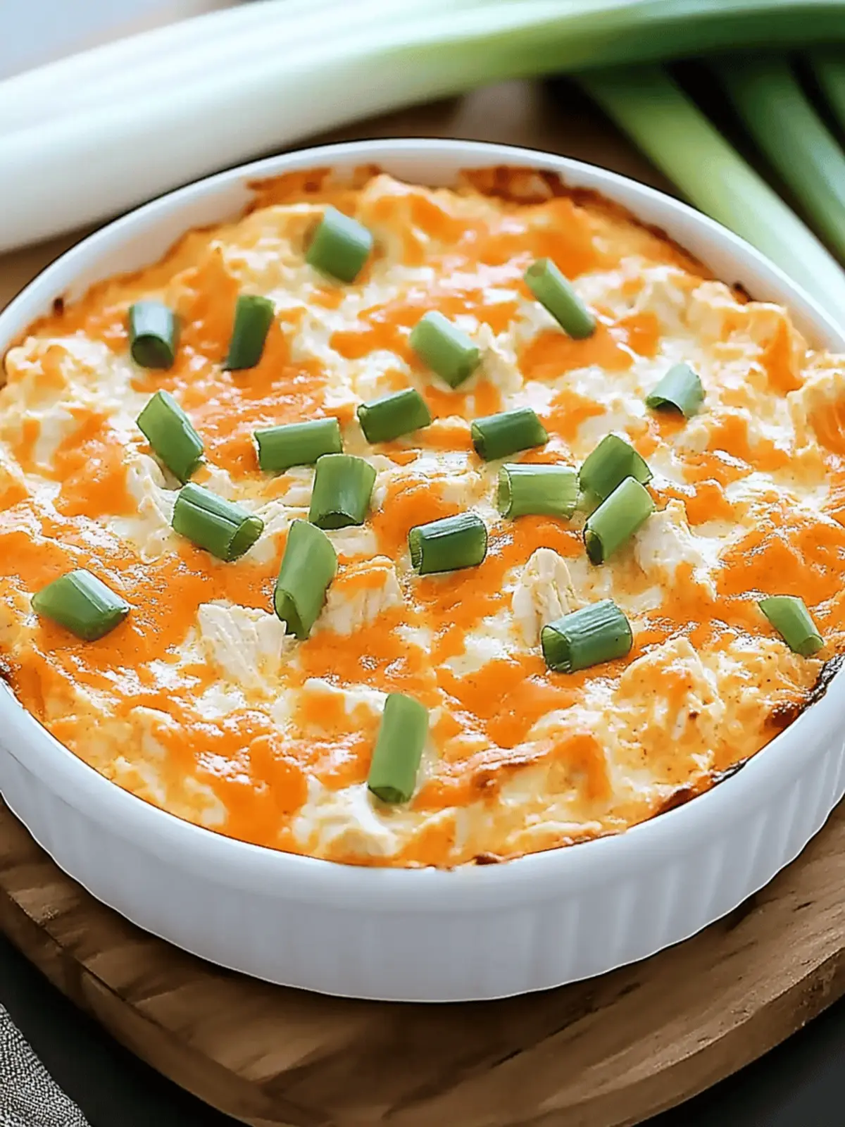 Healthy Buffalo Chicken Dip