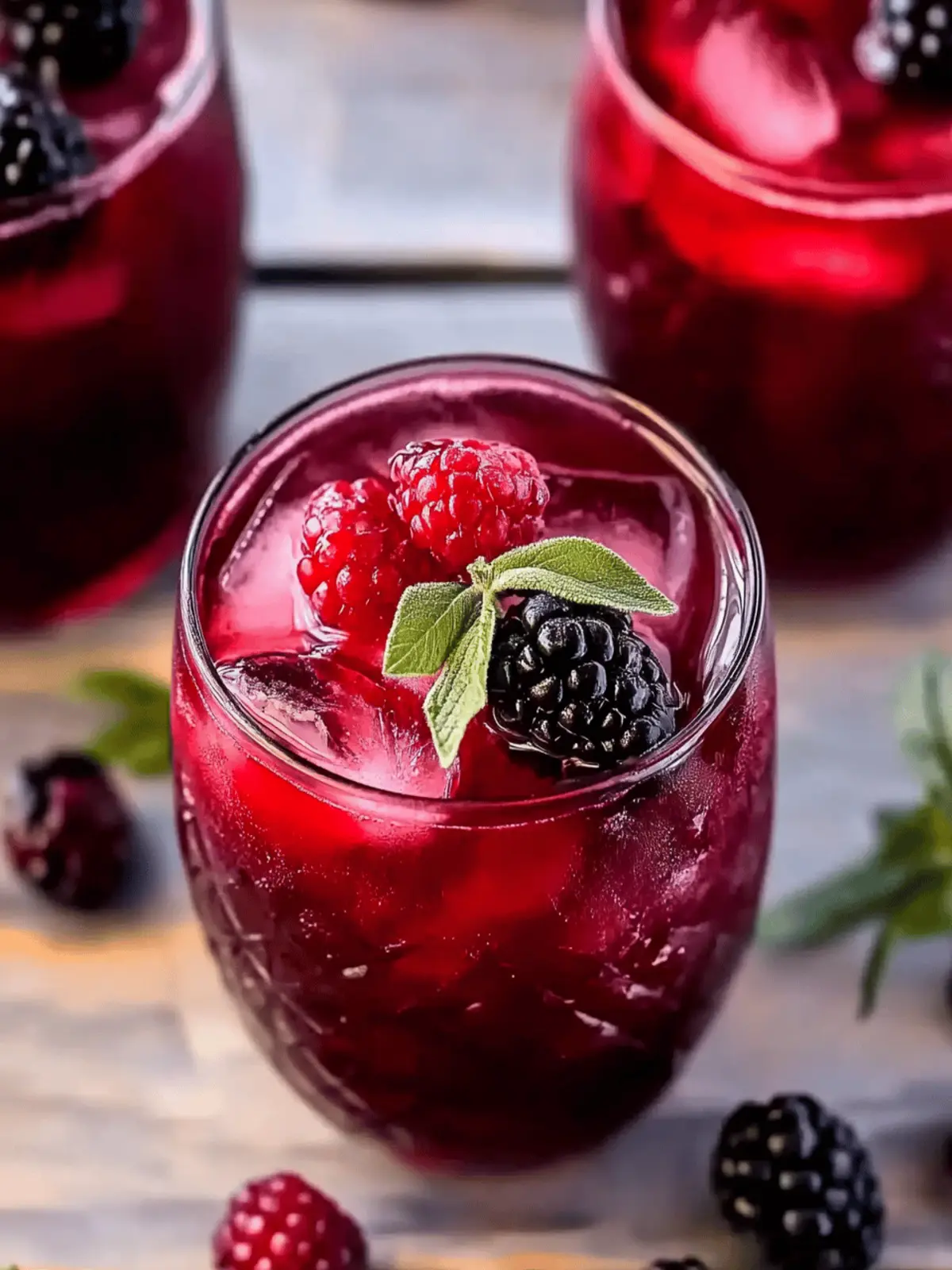 Rum Berry Cocktail