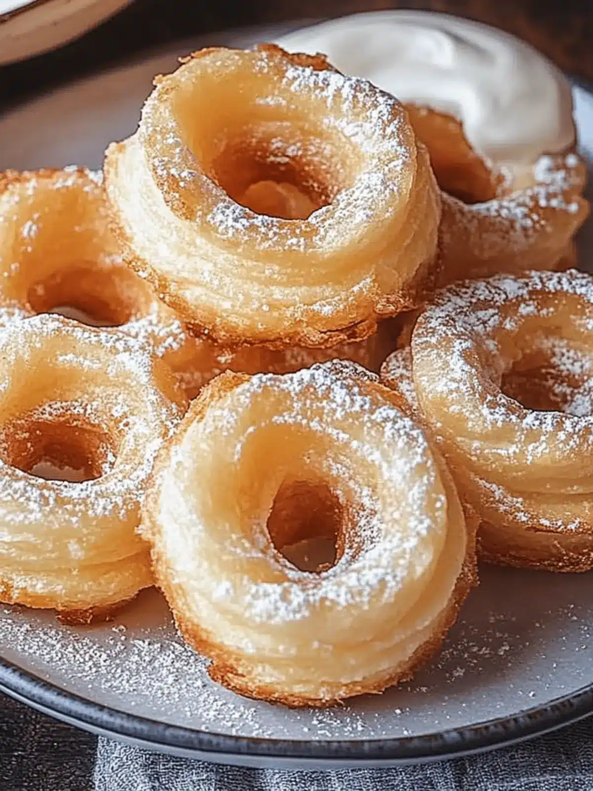 Fluffy French Crullers Recipe: A Sweet Morning Escape 3 French Crullers