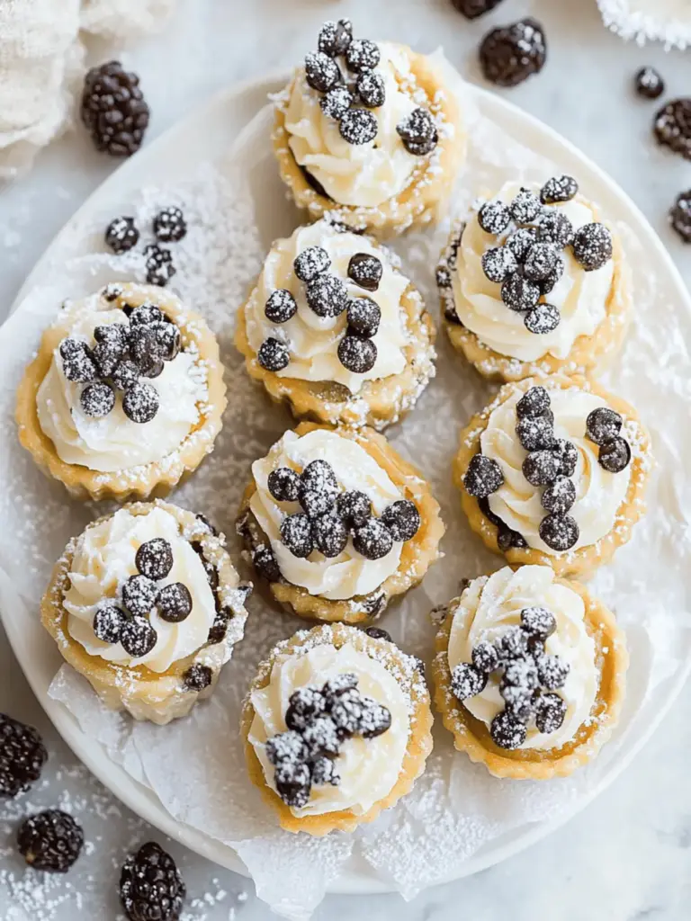 Mini Cannoli Bites