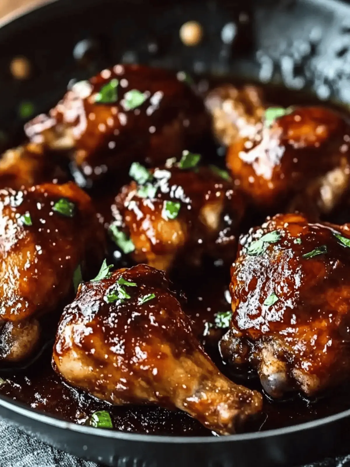 Sticky Guinness Chicken