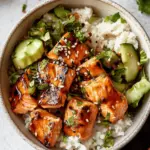 Honey Glazed Salmon Bowl