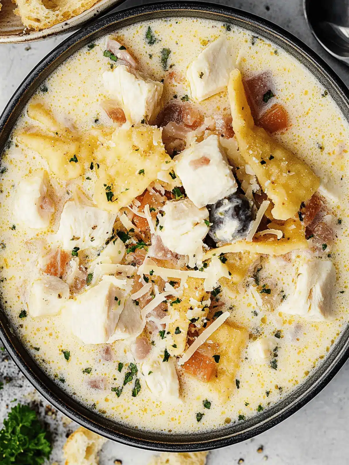Creamy Chicken Cordon Bleu Soup for Cozy Nights 4 Chicken Cordon Bleu Soup