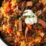 Steak & Queso Rice