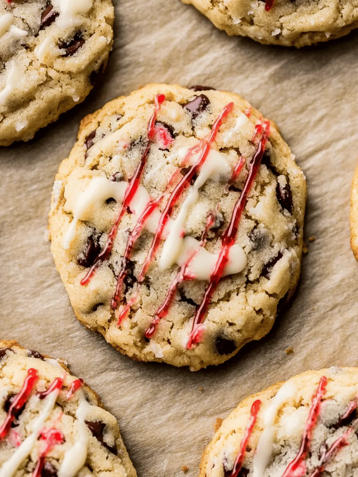 Peppermint Chocolate Chip Cookies