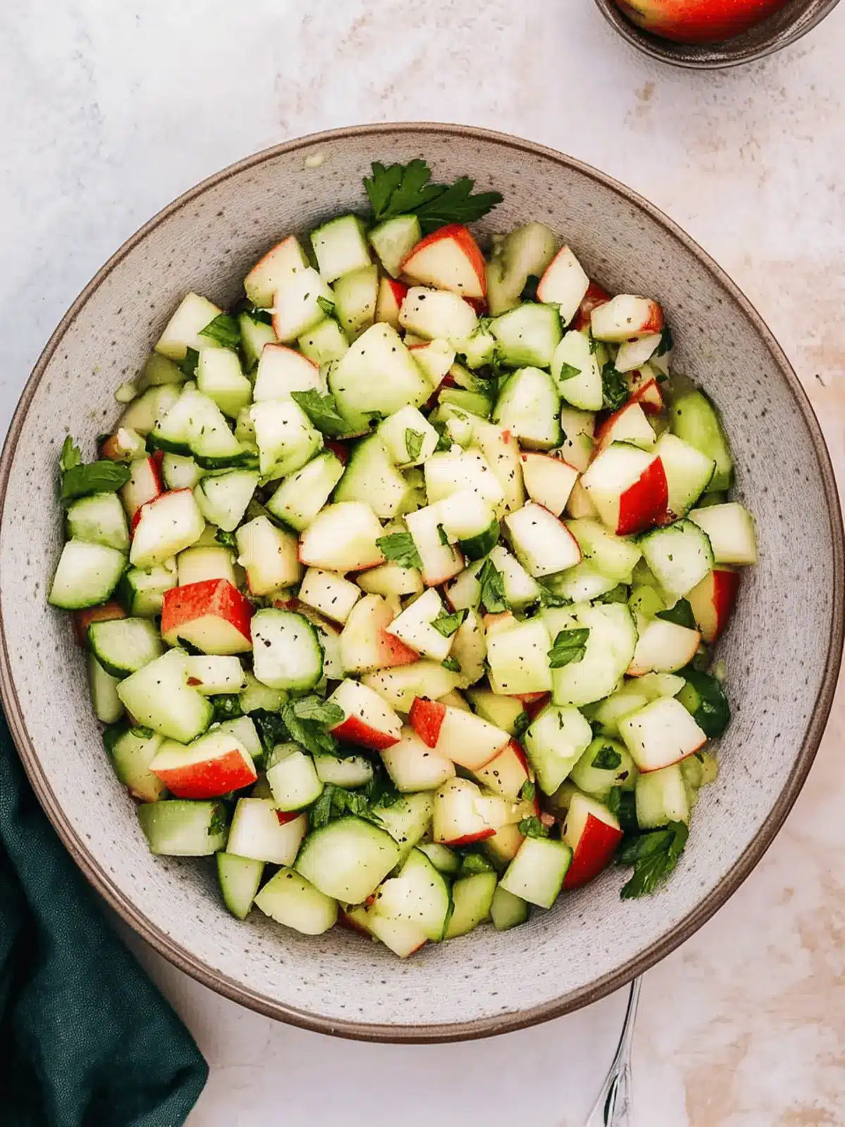 Cucumber Apple Salad