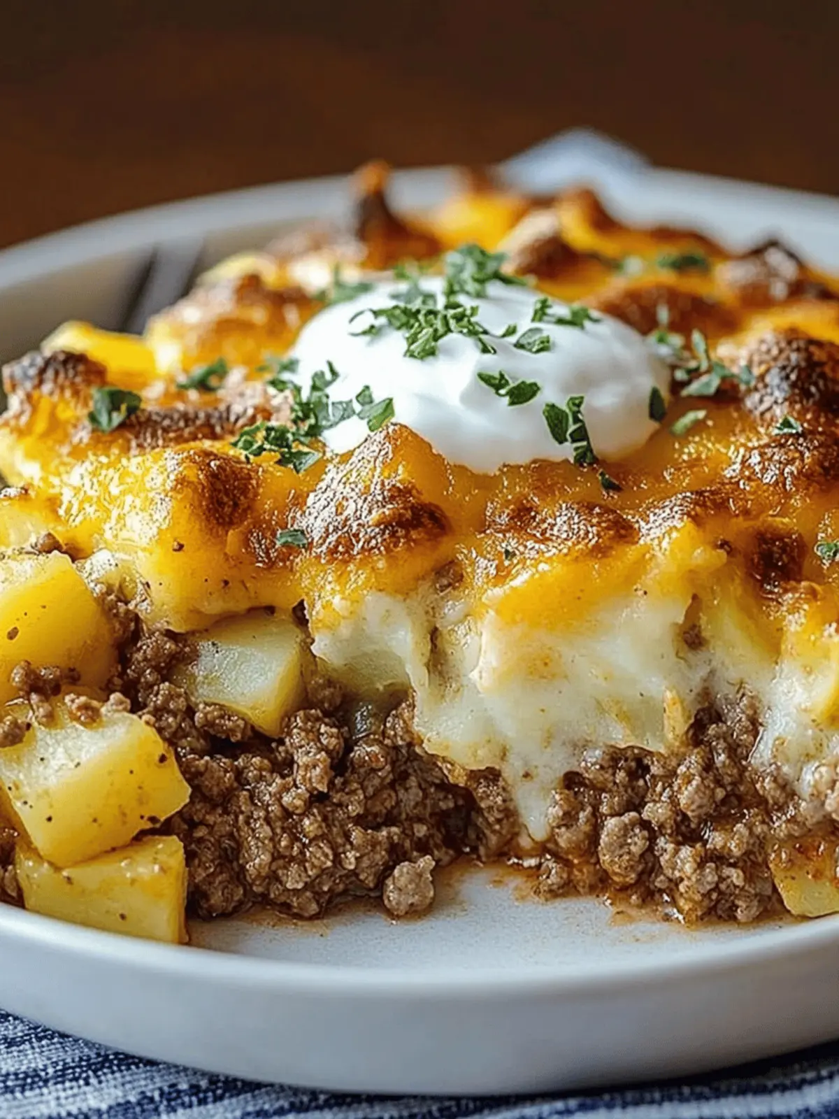 Ground Beef and Potatoes Casserole for Ultimate Comfort Food 5 Ground Beef and Potatoes Casserole