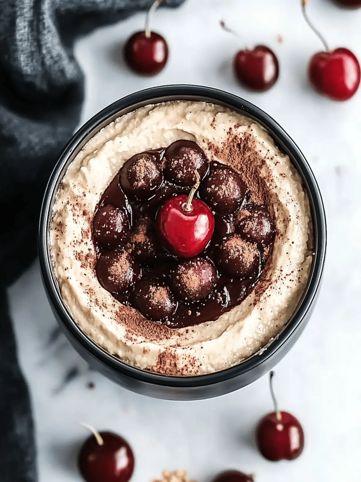 Cherry Amaretto Tiramisu