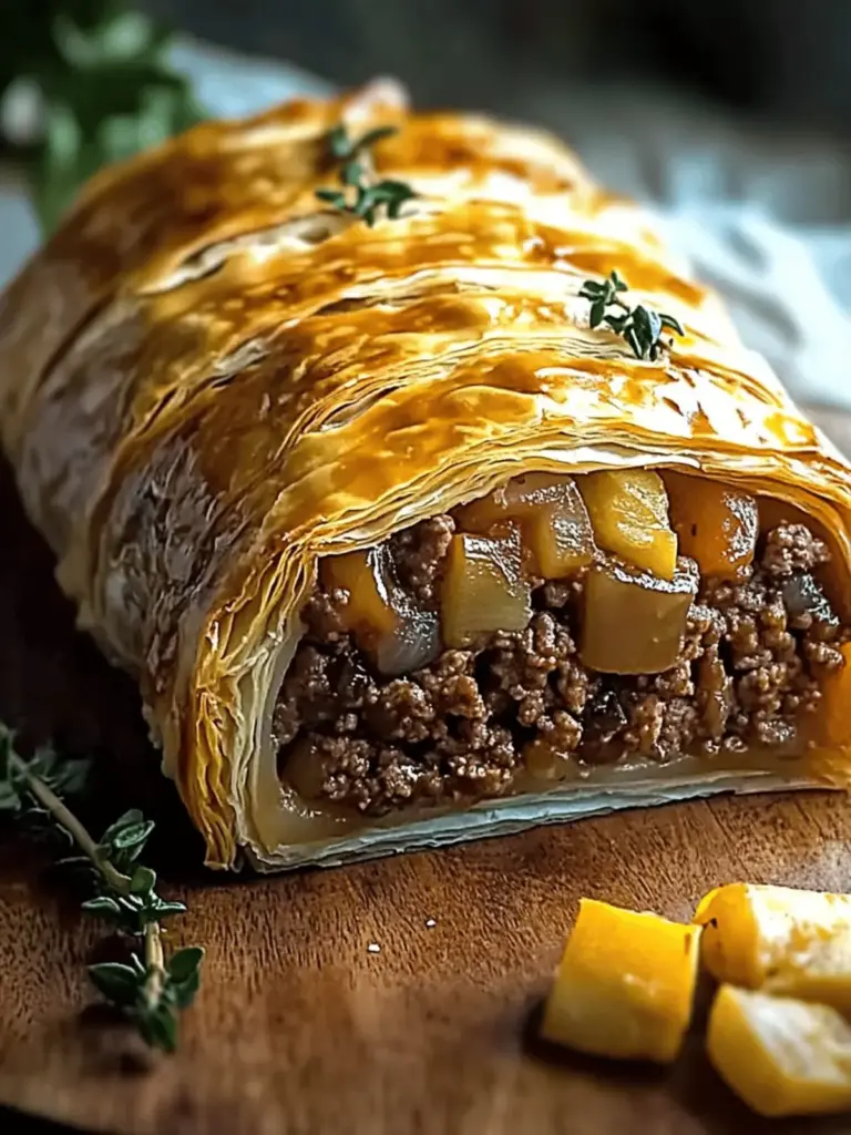 Ground Beef Wellington
