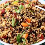 Thanksgiving Wild Rice Pilaf Bursting with Cranberry Flavor 9 Thanksgiving Wild Rice Pilaf