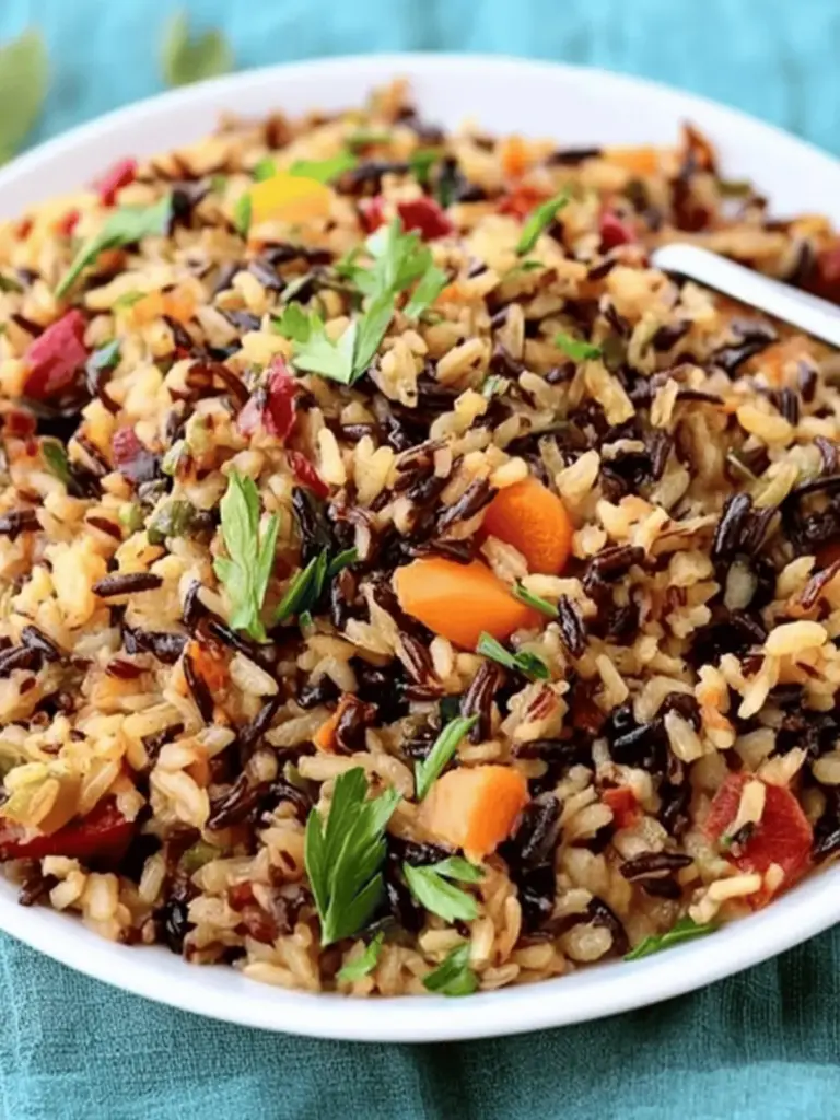 Thanksgiving Wild Rice Pilaf