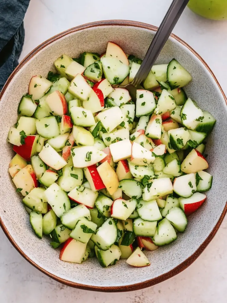 Cucumber Apple Salad