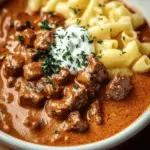 Creamy German Goulash: The Ultimate Cozy Comfort Dish 3 Creamy German Goulash