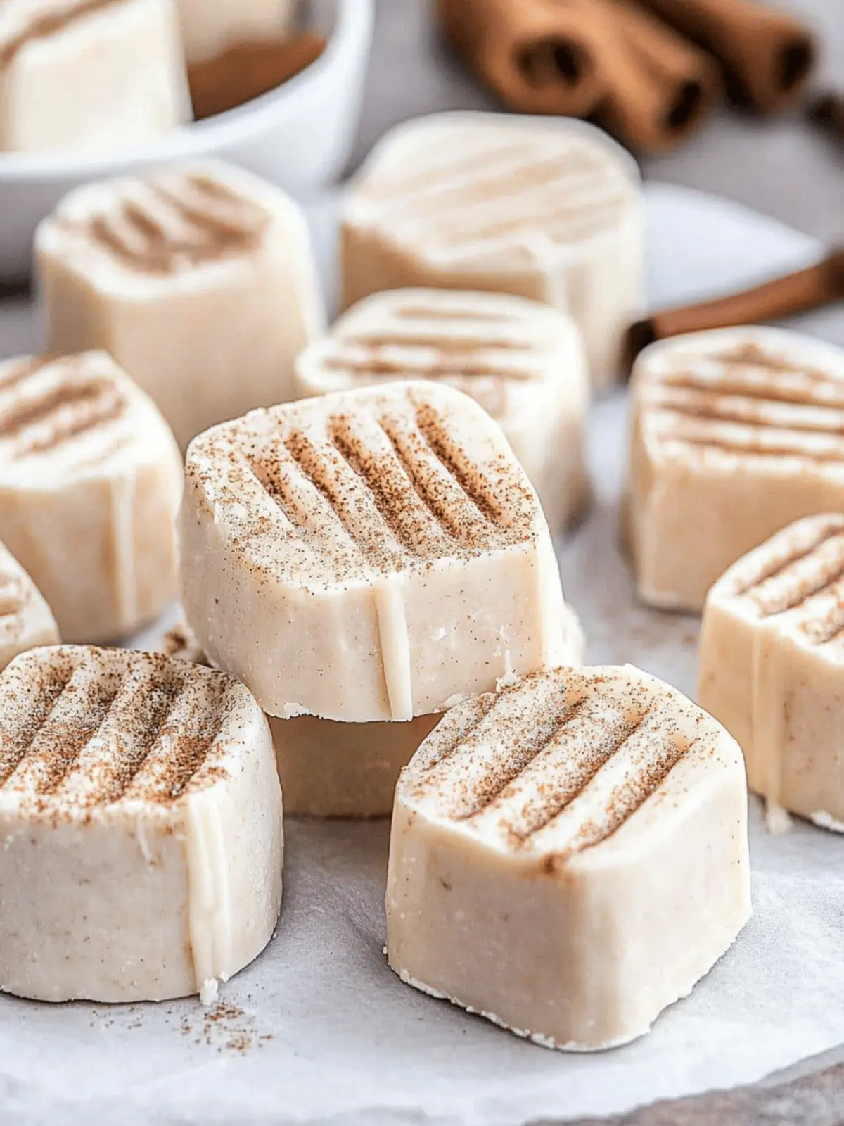 Cinnamon Roll Fudge