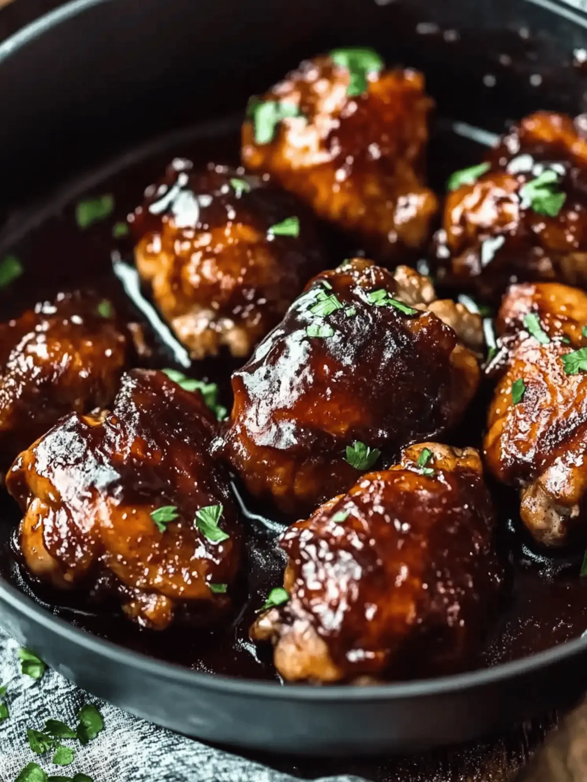 Sticky Guinness Chicken